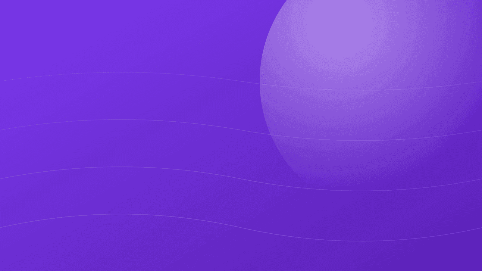 Abstract violet gradient cover illustration for an article about reading a certificate of analysis