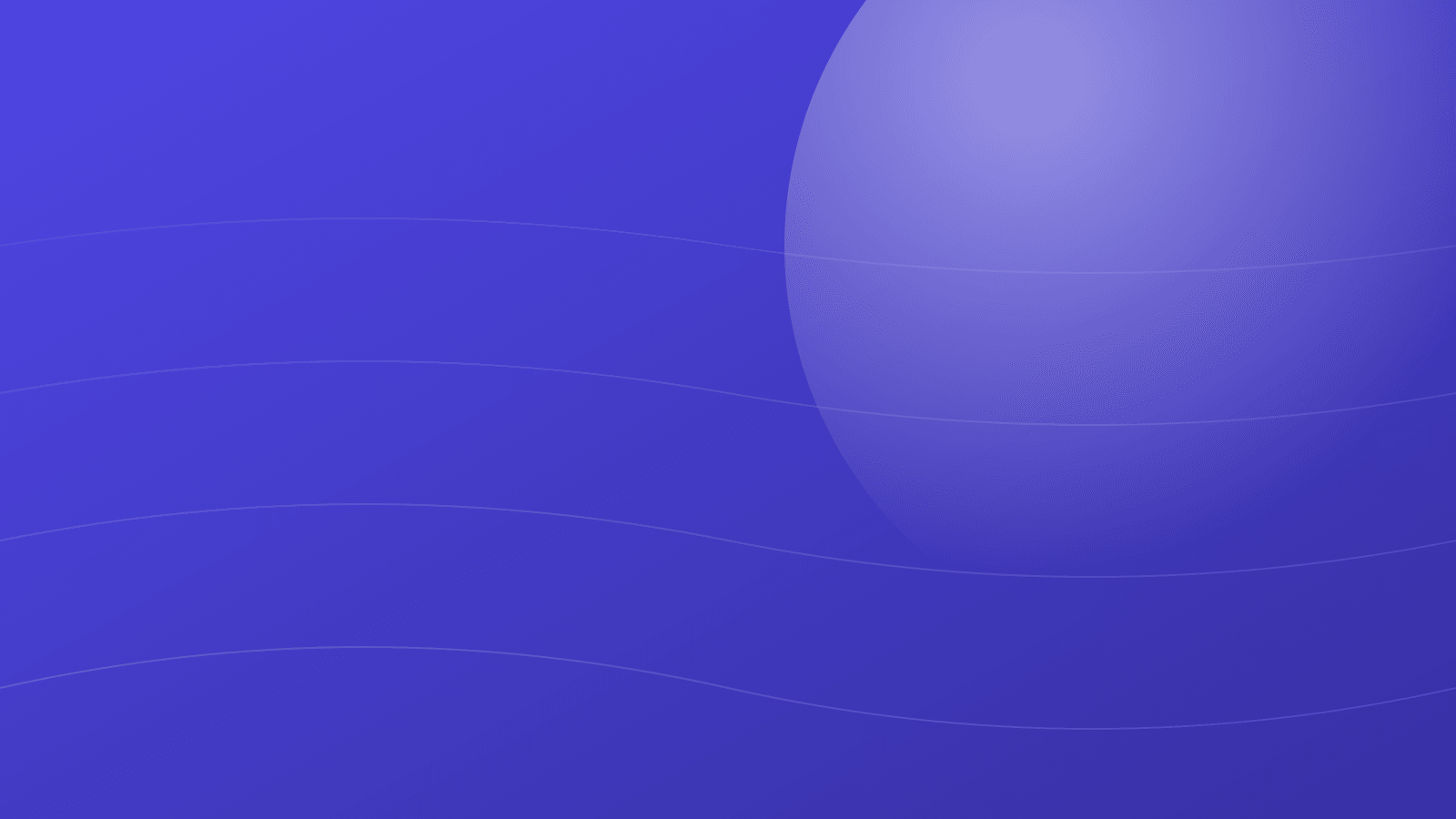 Abstract indigo gradient cover illustration for an article about peptide purity testing
