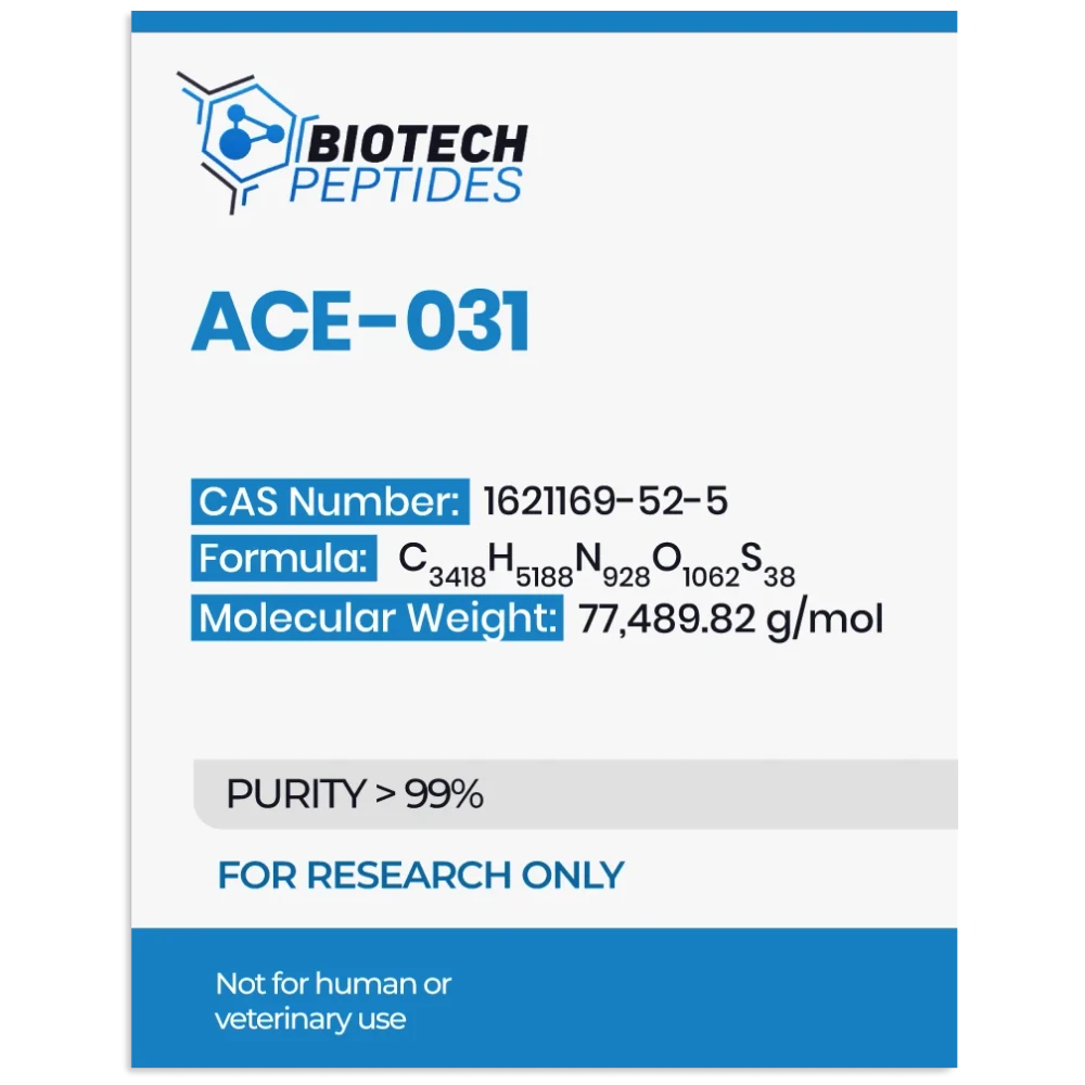 ACE-031 Activin Receptor Type IIB Research Peptide Vial