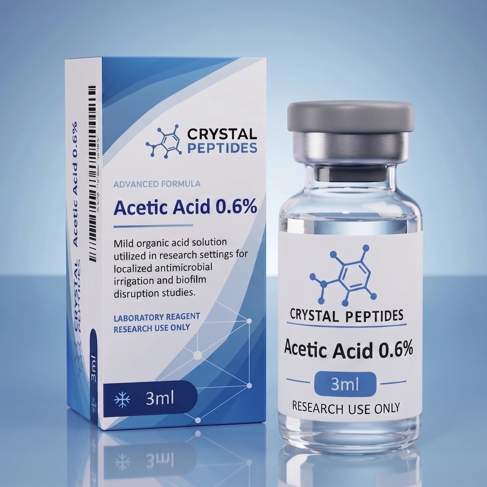 Acetic acid solution - Sterile Reconstitution Solution Vial