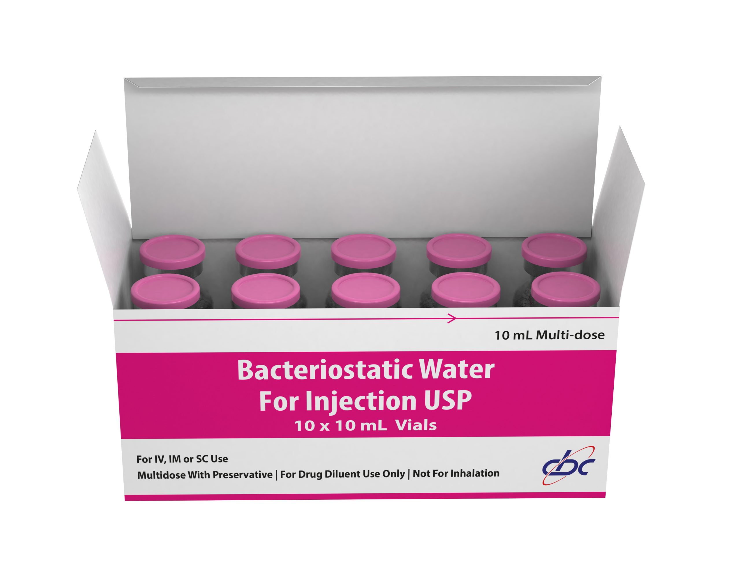 Bacteriostatic water - 0.9% Benzyl Alcohol Preserved Solvent