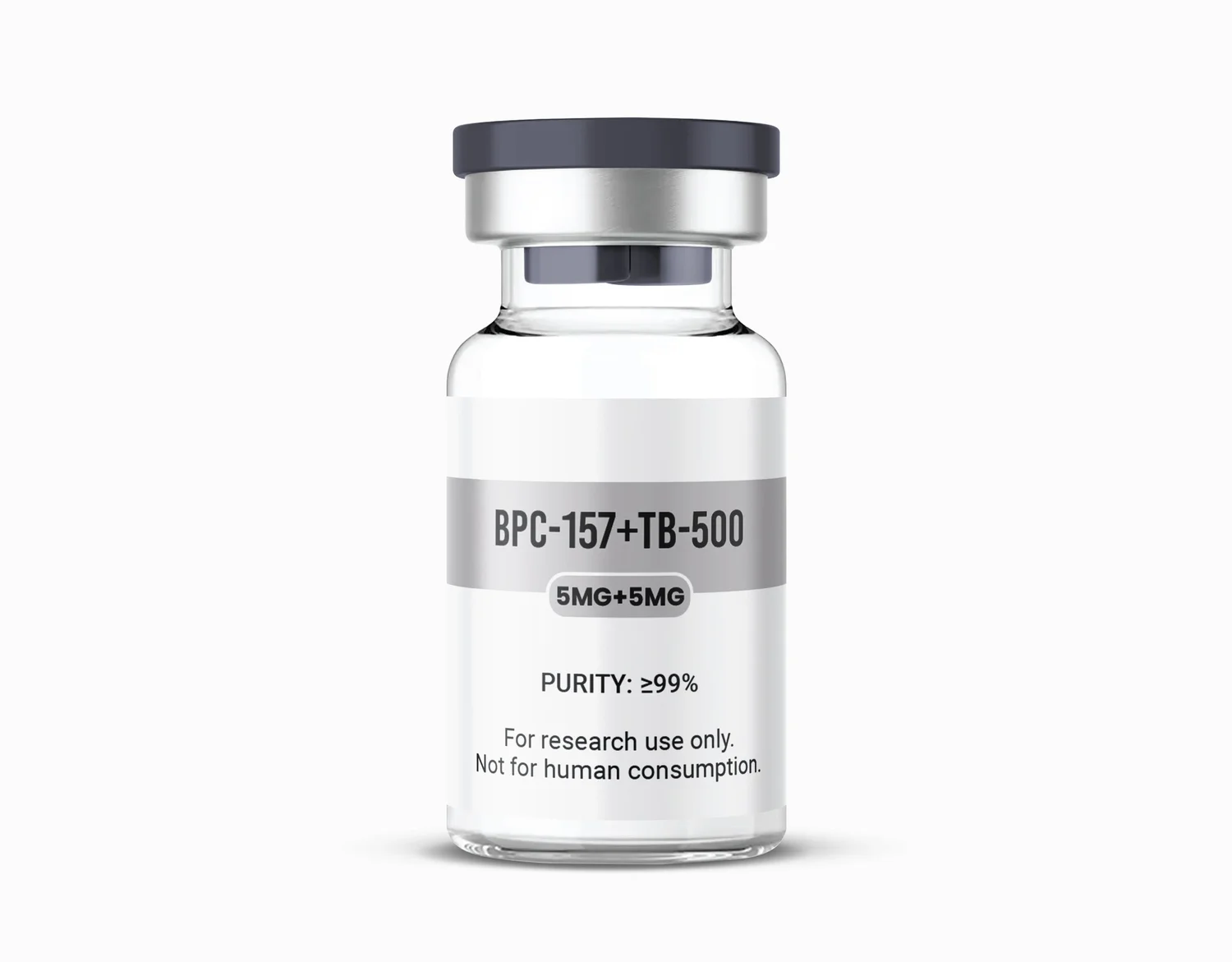 BPC-157 - Lyophilized Powder Laboratory Glass Vial