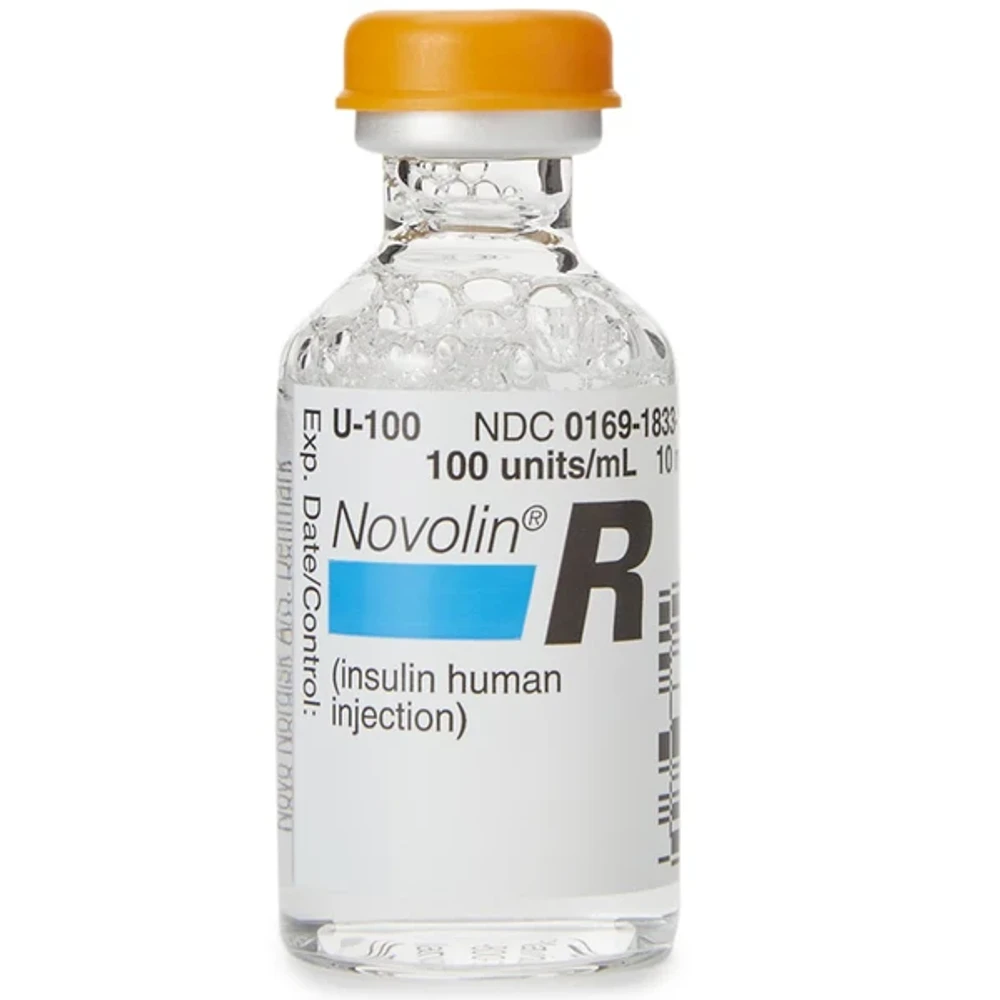 Insulin Regular Human Recombinant 100 U/mL 10ml Vial