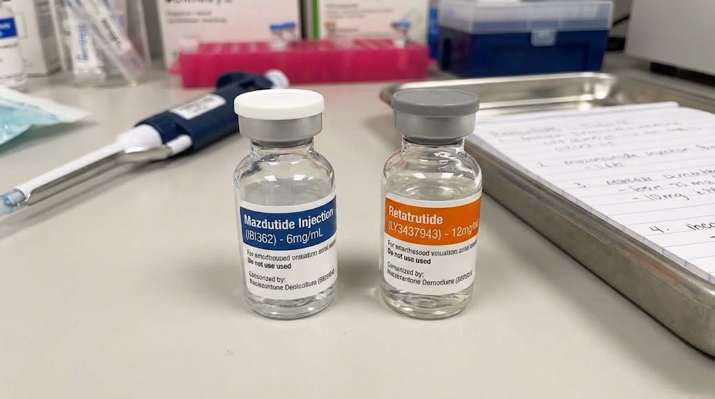 Mazdutide Dual GLP-1/Glucagon Receptor Agonist Vial
