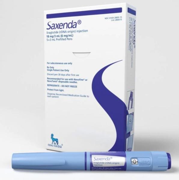 SAXENDA Liraglutide 3.0mg Weight Management 4-Pens Pack