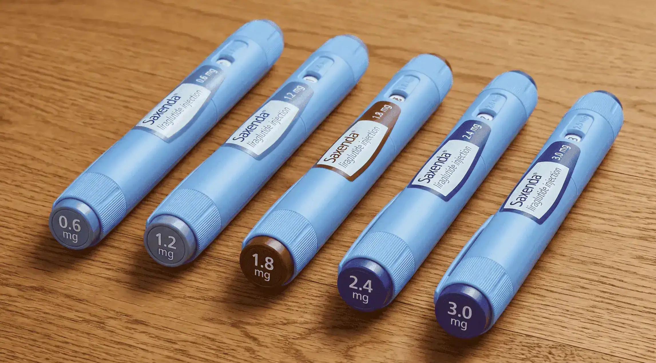 SAXENDA Dosage Overview 0.6mg to 3.0mg Laboratory Standard