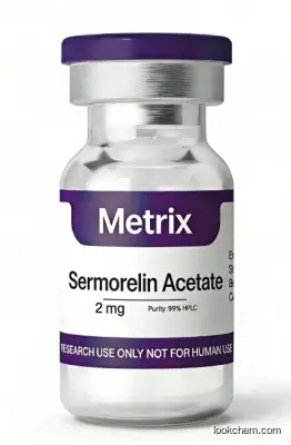 Sermorelin Acetate GHRH (1-29) NH2 Research Peptide