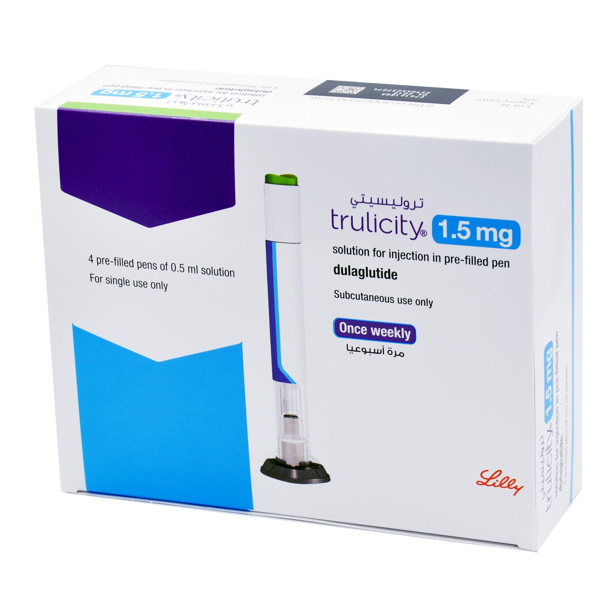 TRULICITY GLP-1 Fc Fusion Protein Subcutaneous Delivery Pen