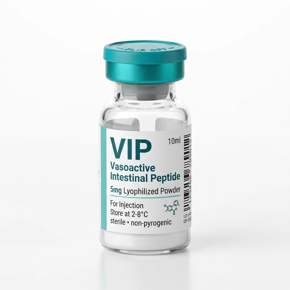 VIP (Vasoactive Intestinal Peptide) 5mg Lyophilized Powder Vial